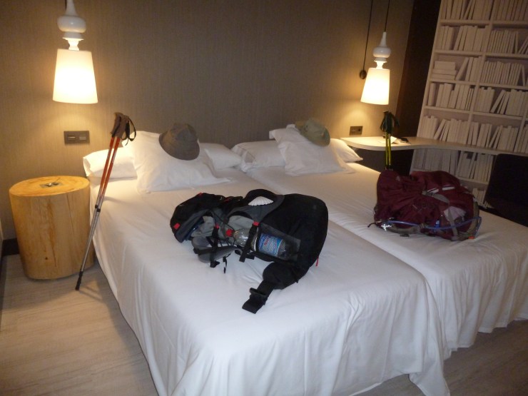 Next come the backpacks