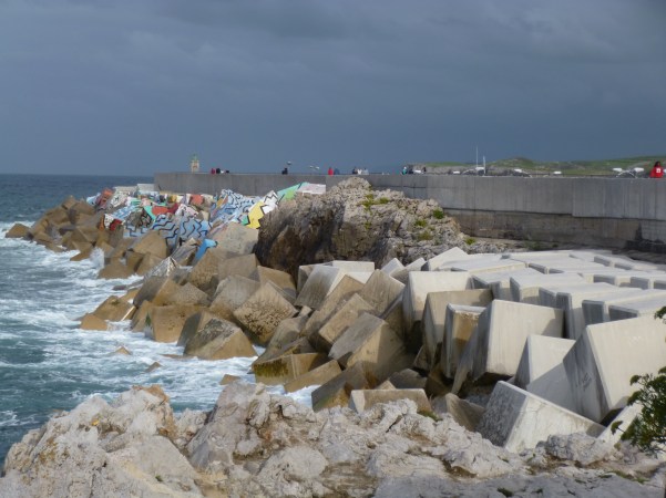 Blocks, some painted, others blank