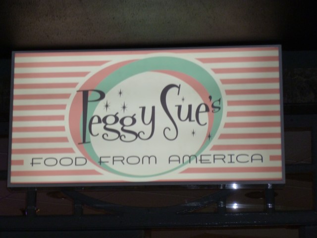 A restaurant sign in Gijon