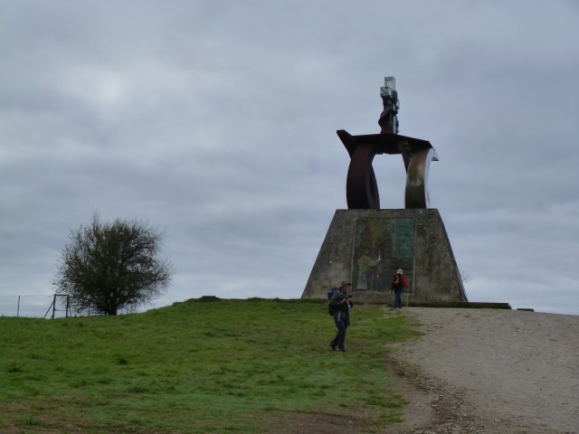 The monument at Monte de Gozo