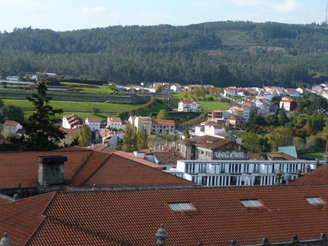 The view out my bedroom window at the Seminario
